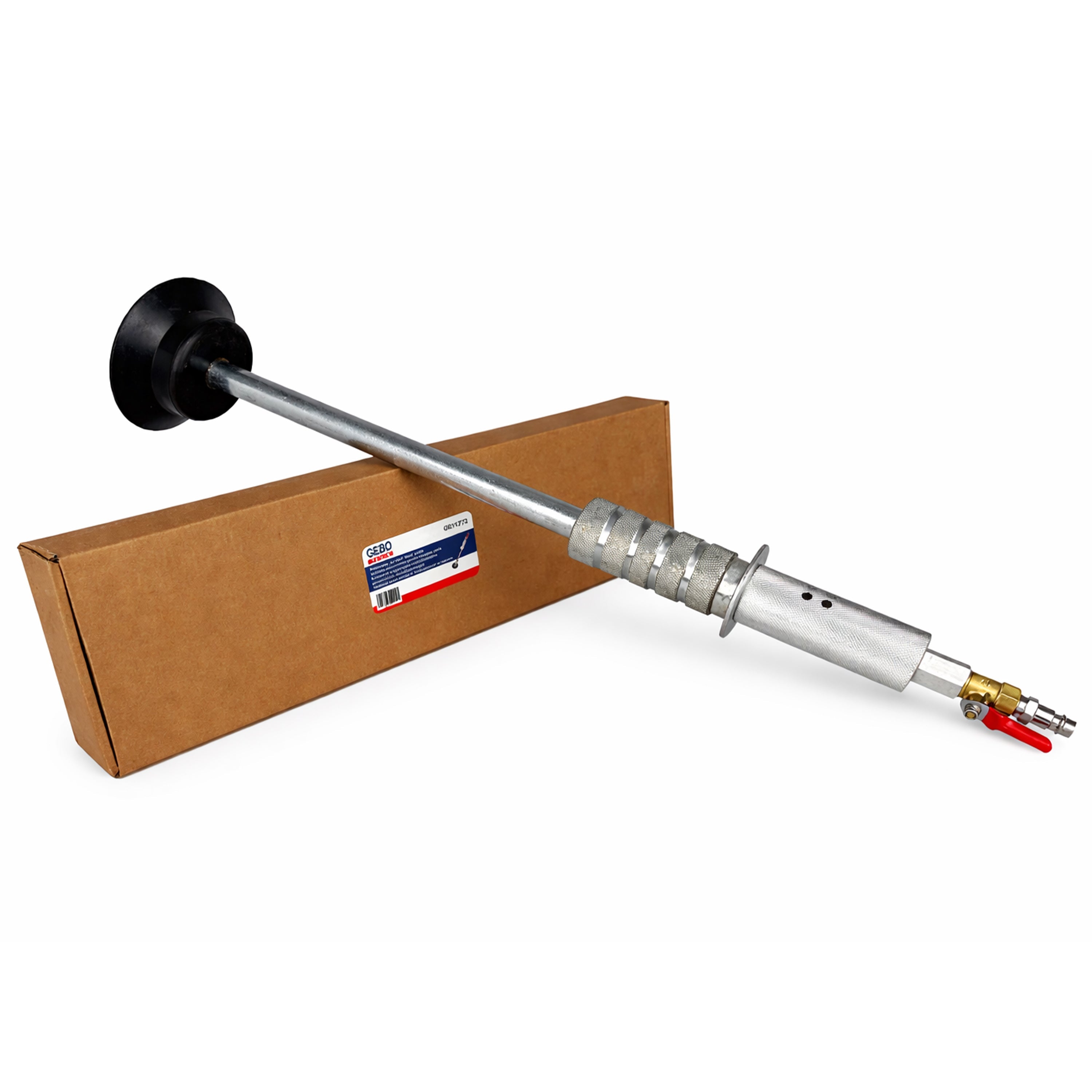 Pneumatický vyťahovač preliačin - reverzné kladivo s prísavkou, Gebo Tools