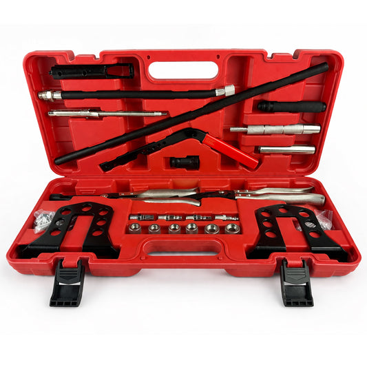 Sada na montáž a demontáž ventilov, adaptéry pre tesniace a vodiace puzdrá, Gebo Tools