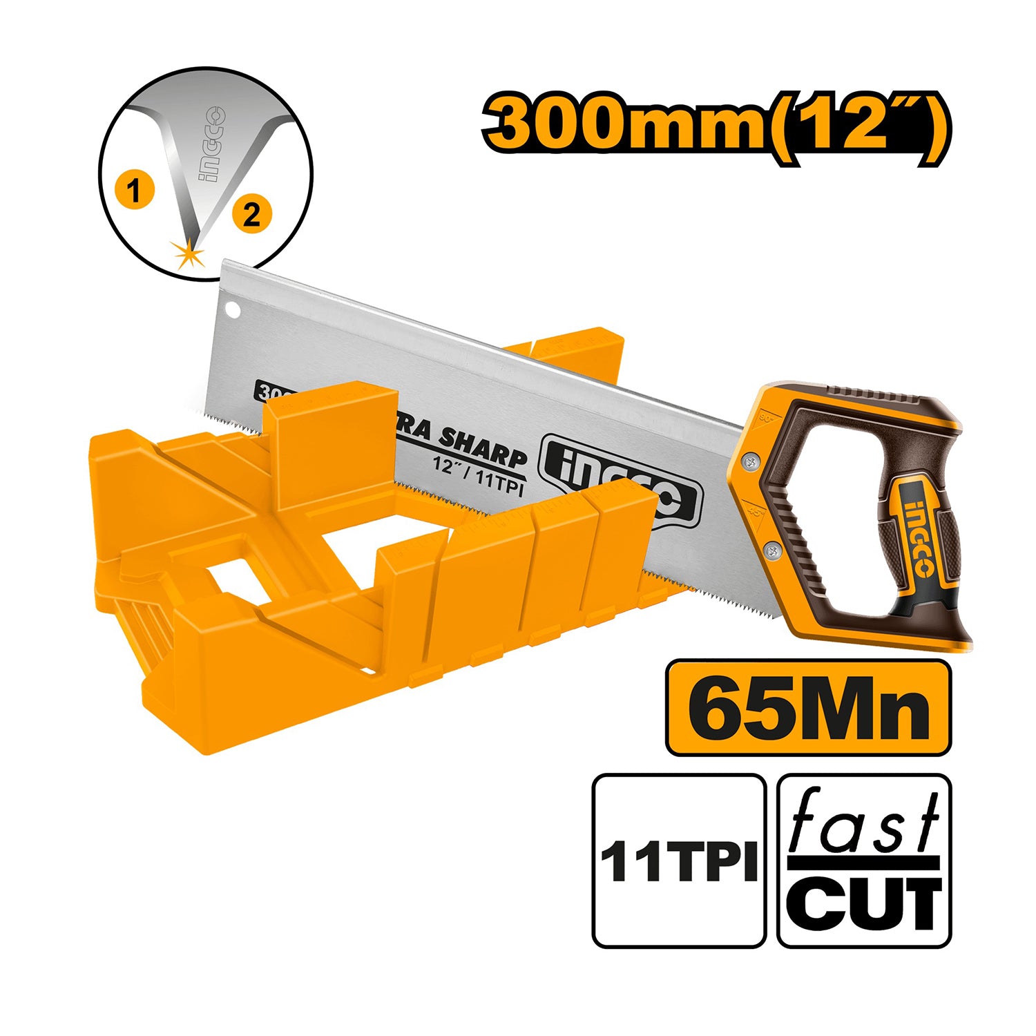 Ručná pokosová píla 300mm Ingco
