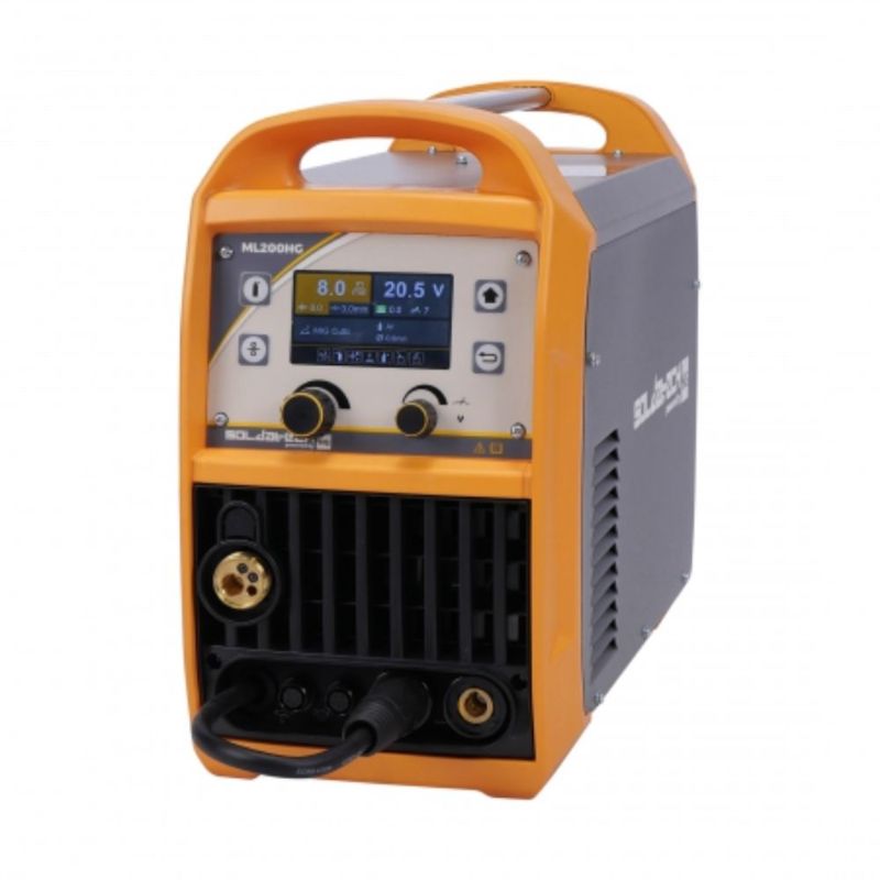 Zvárací synergický invertor - zváračka MIG MAG 200A