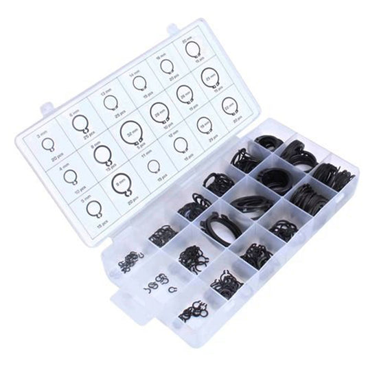 Sada vonkajších seeger poistných krúžkov 4–32 mm 300 kusov