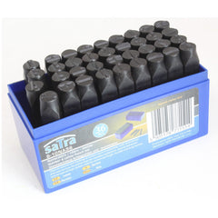 Sada raziacich matríc, písmena a číslice, 10mm 36ks