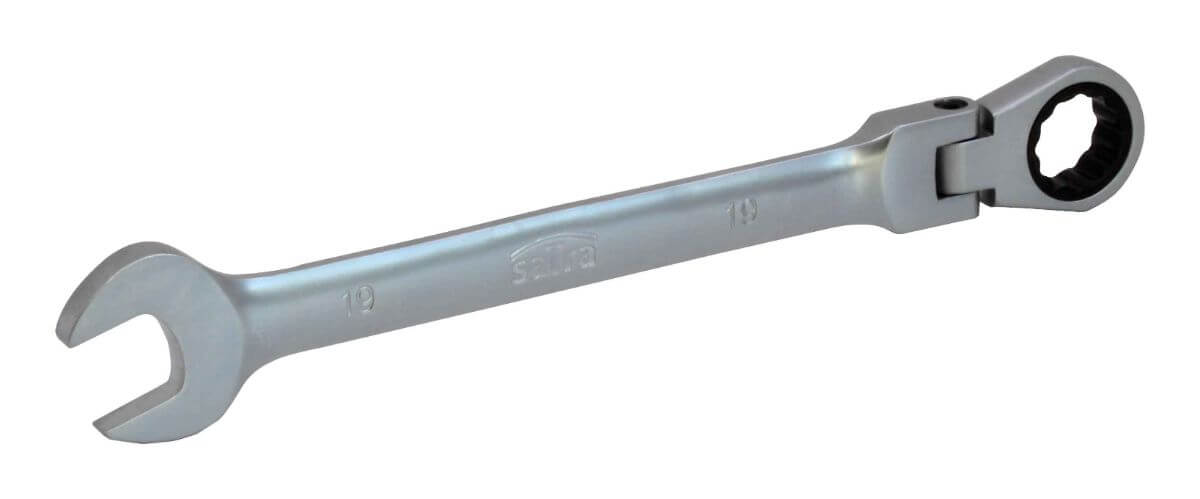 Sada kombinovaných očko-plochých kľúčov s račňou a kĺbom 12ks 8 - 22mm