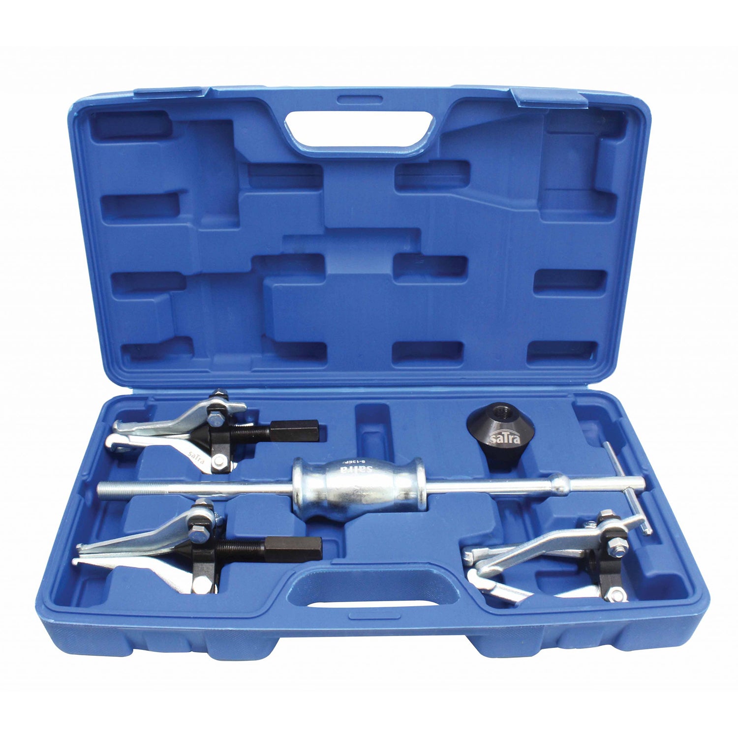 Súprava sťahovákov ložísk vnútorných a vonkajších s posuvným kladivom satra