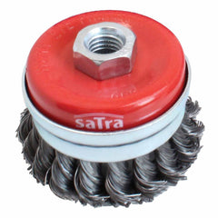 Rotačná drôtená kefa 65mm Satra