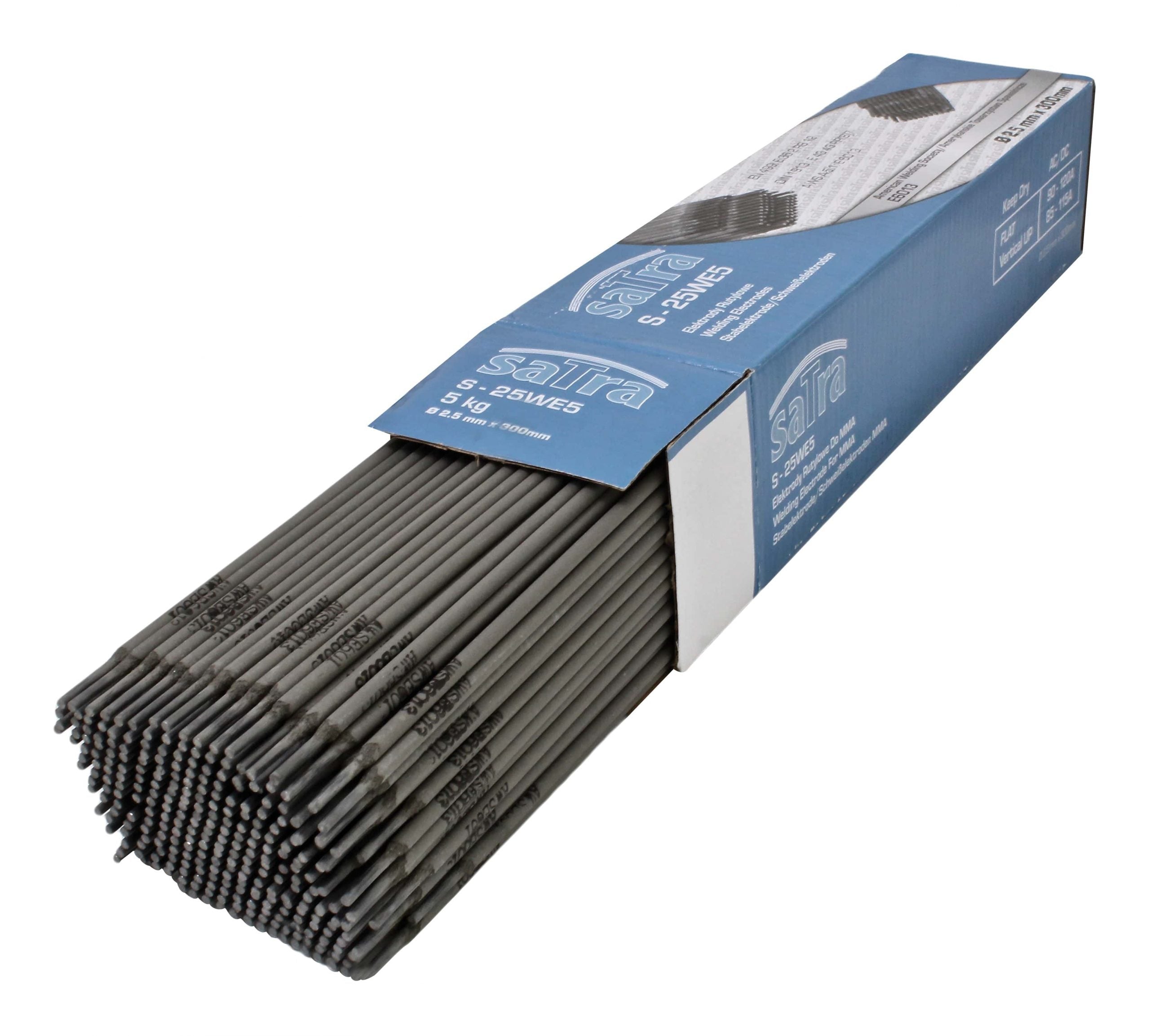 Zváracie elektródy 2,5 × 300 mm 5 kg Satra