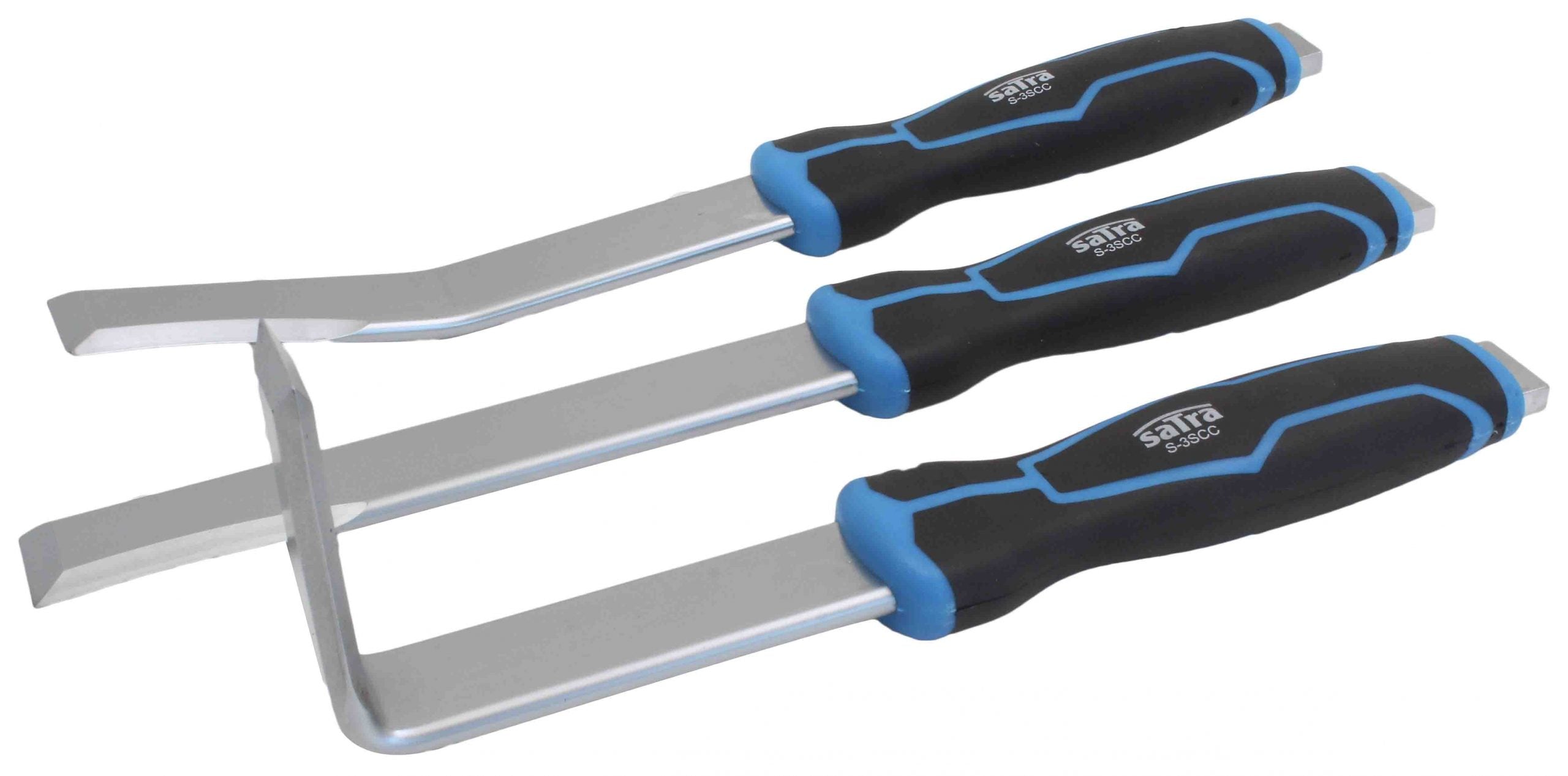 Sada plechárskych sekáčov – 3 kusy – Satra