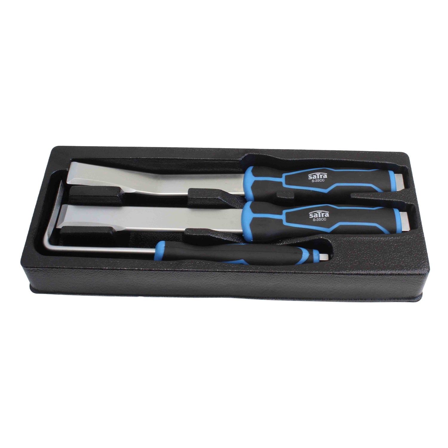 Sada plechárskych sekáčov – 3 kusy – Satra