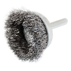 Oceľová drôtená kefa - kotúč na vŕtačku 25 x 6mm