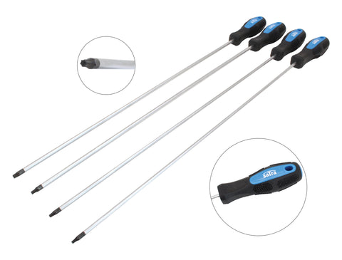 Sada extra dlhých TORX skrutkovačov 450mm 4ks