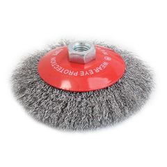 Drôtený kotúč - bočná rotačná kefa 125mm Satra