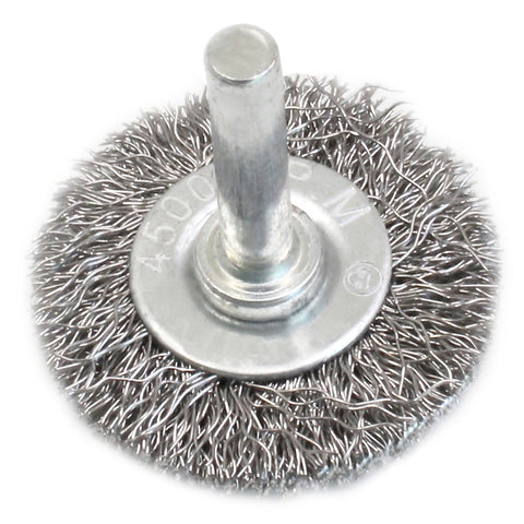 Kotúčová kefa - drôtený kotúč 65 x 6mm
