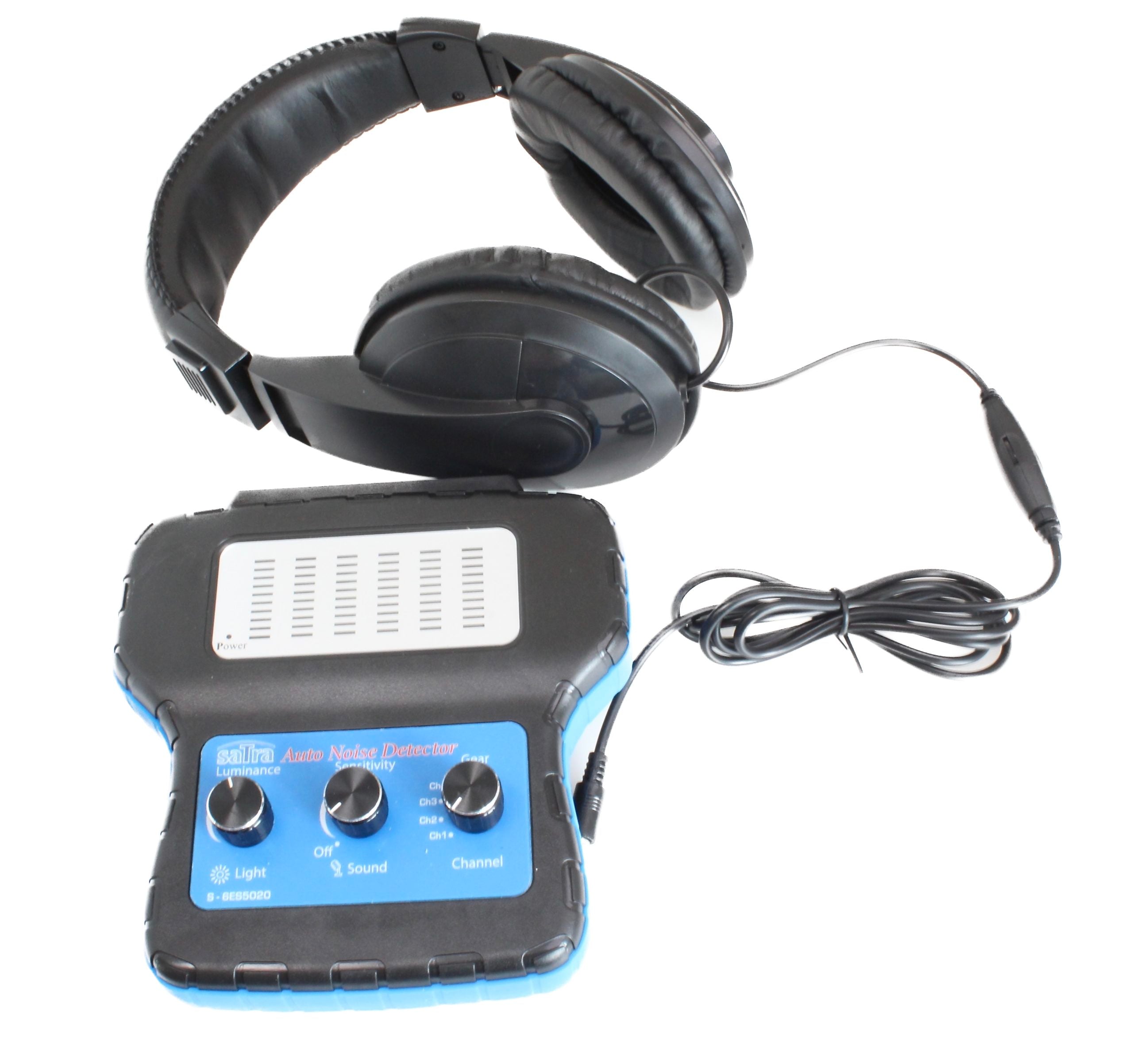 Zariadenie so 6 kanálmi na detekciu hluku na vozidlách