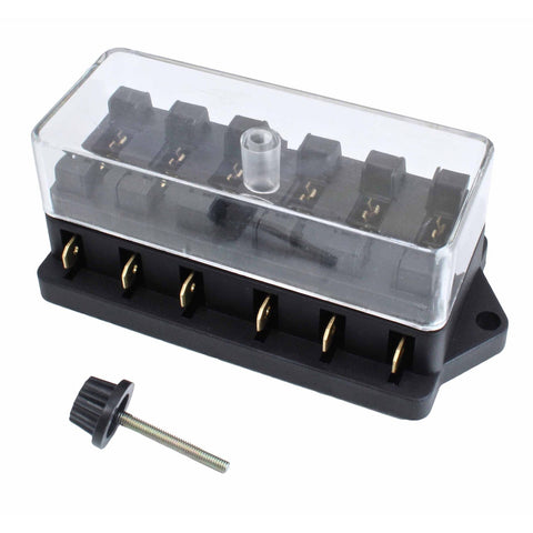 Poistková skriňa - puzdro na poistky, 6 slotov Satra