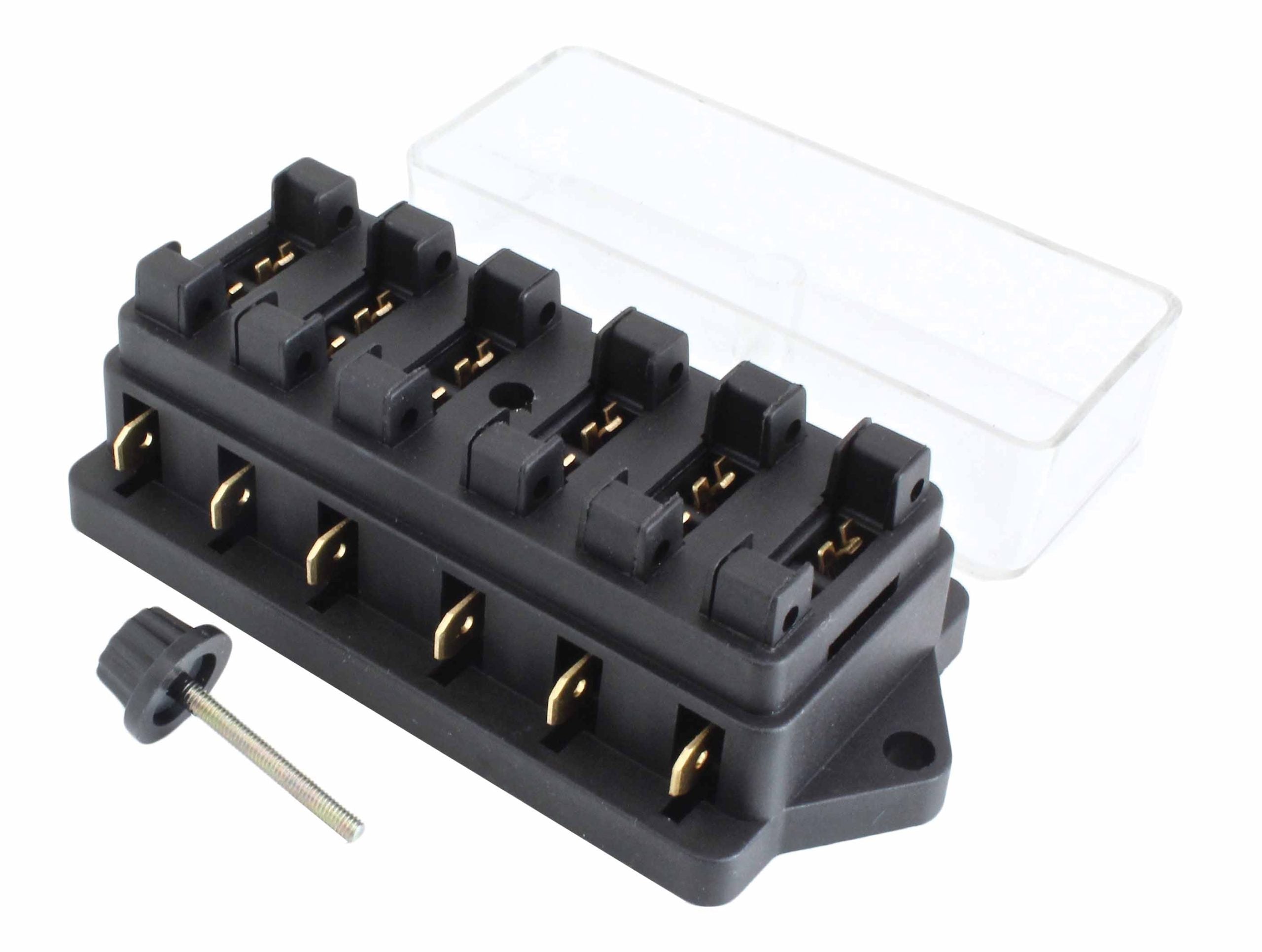 Poistková skriňa - puzdro na poistky, 6 slotov Satra