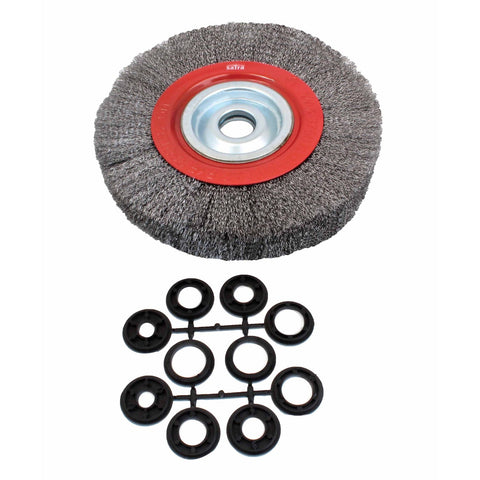 Kotúčová kefa - drôtený kotúč 200mm Satra