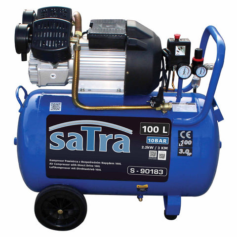 Vzduchový kompresor s priamym pohonom 100l