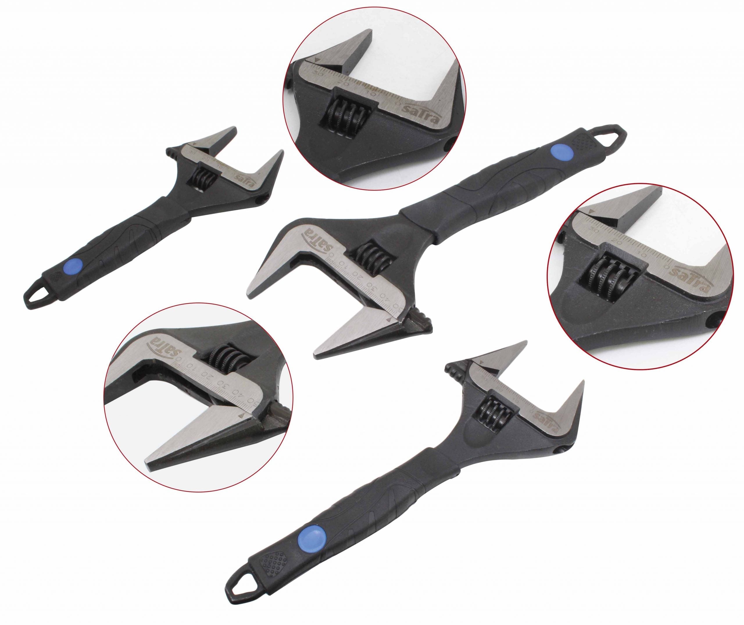 Sada nastaviteľných kľúčov 3 kusy satra