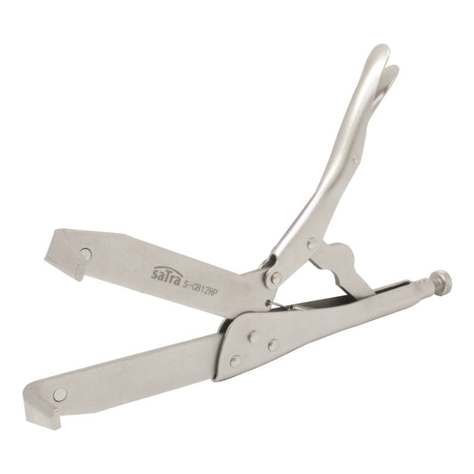 Špeciálne kliešte na aretáciu zotrvačníka a spojkového koša motocyklov