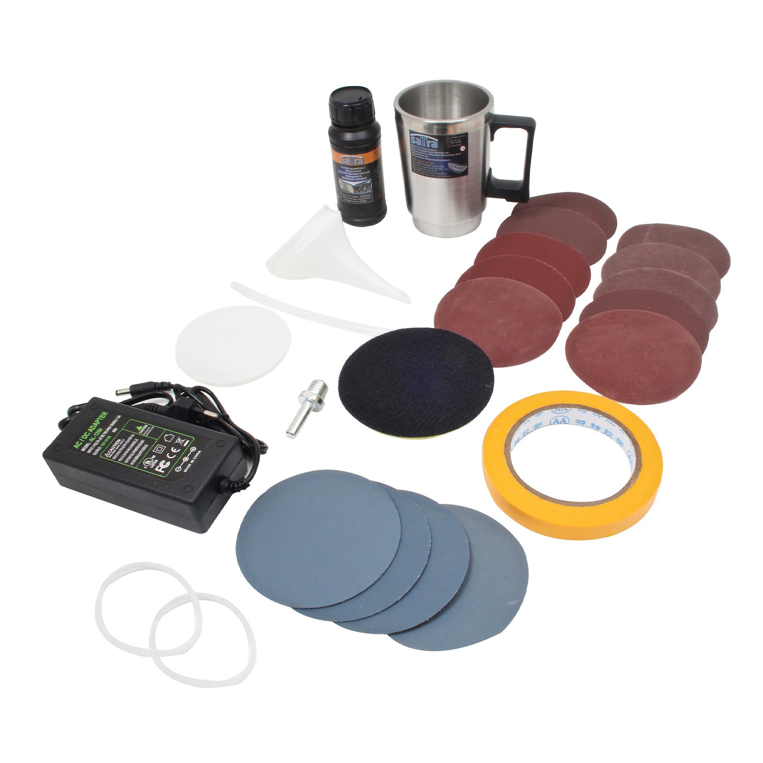 Sada na renováciu svetlomeov s polymérom 23ks Satra