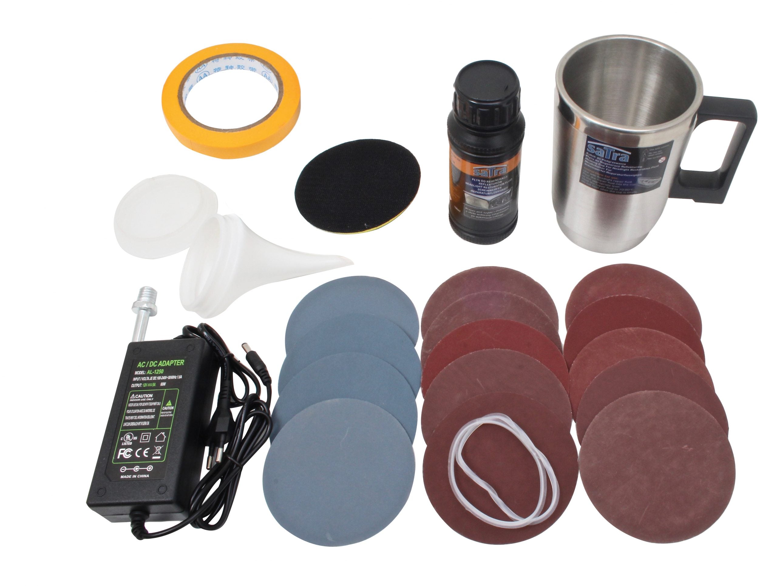 Sada na renováciu svetlomeov s polymérom 23ks Satra