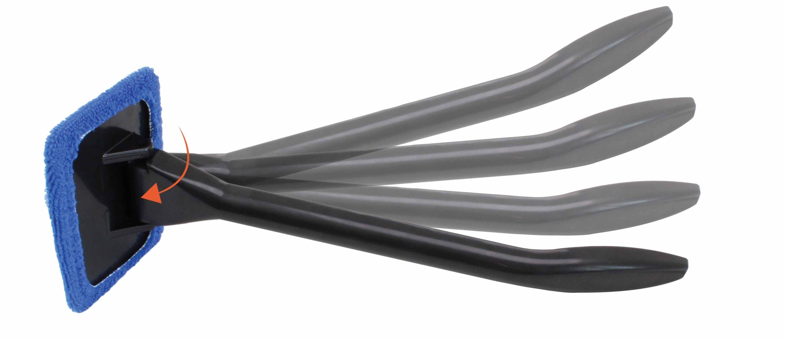 Mikrovláknová utierka na čelné sklo s otočnou rukoväťou