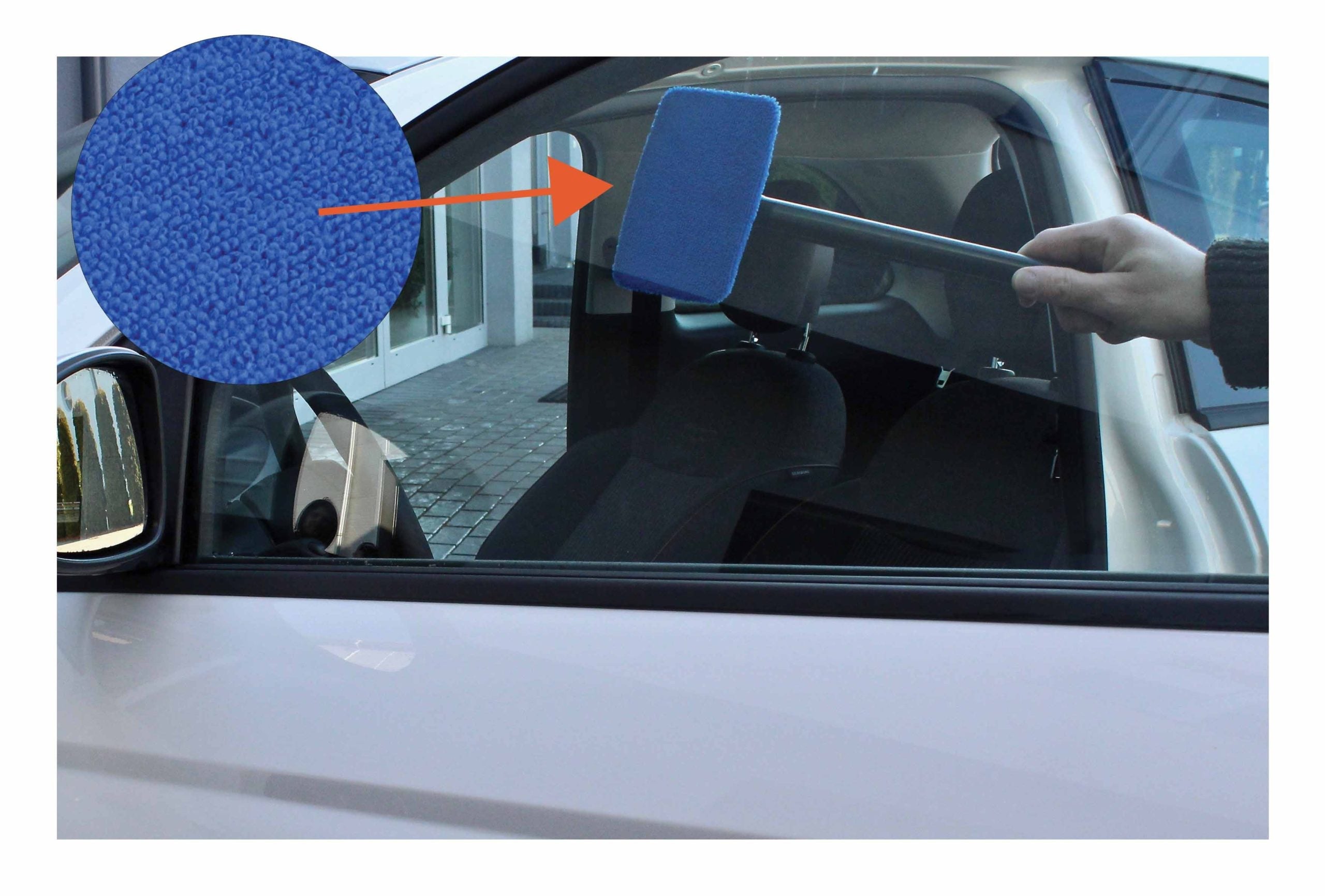 Mikrovláknová utierka na čelné sklo s otočnou rukoväťou