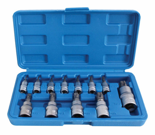 Sada torx bitových kľúčov s 5-ramenným profilom ts8-ts60 12 kusov