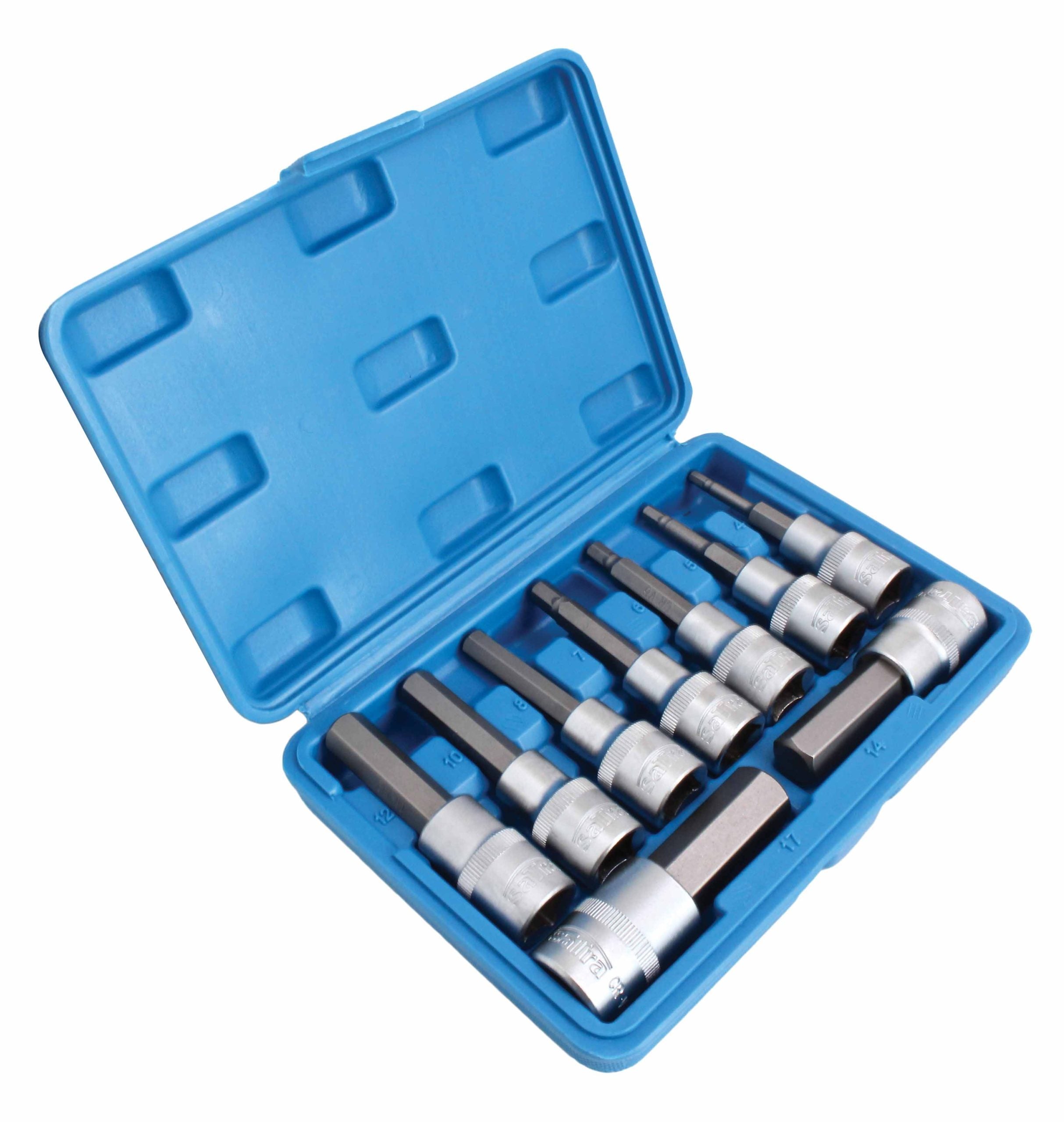 Sada imbus bitových kľúčov 1/2 4-17 mm 80 mm 9 kusov