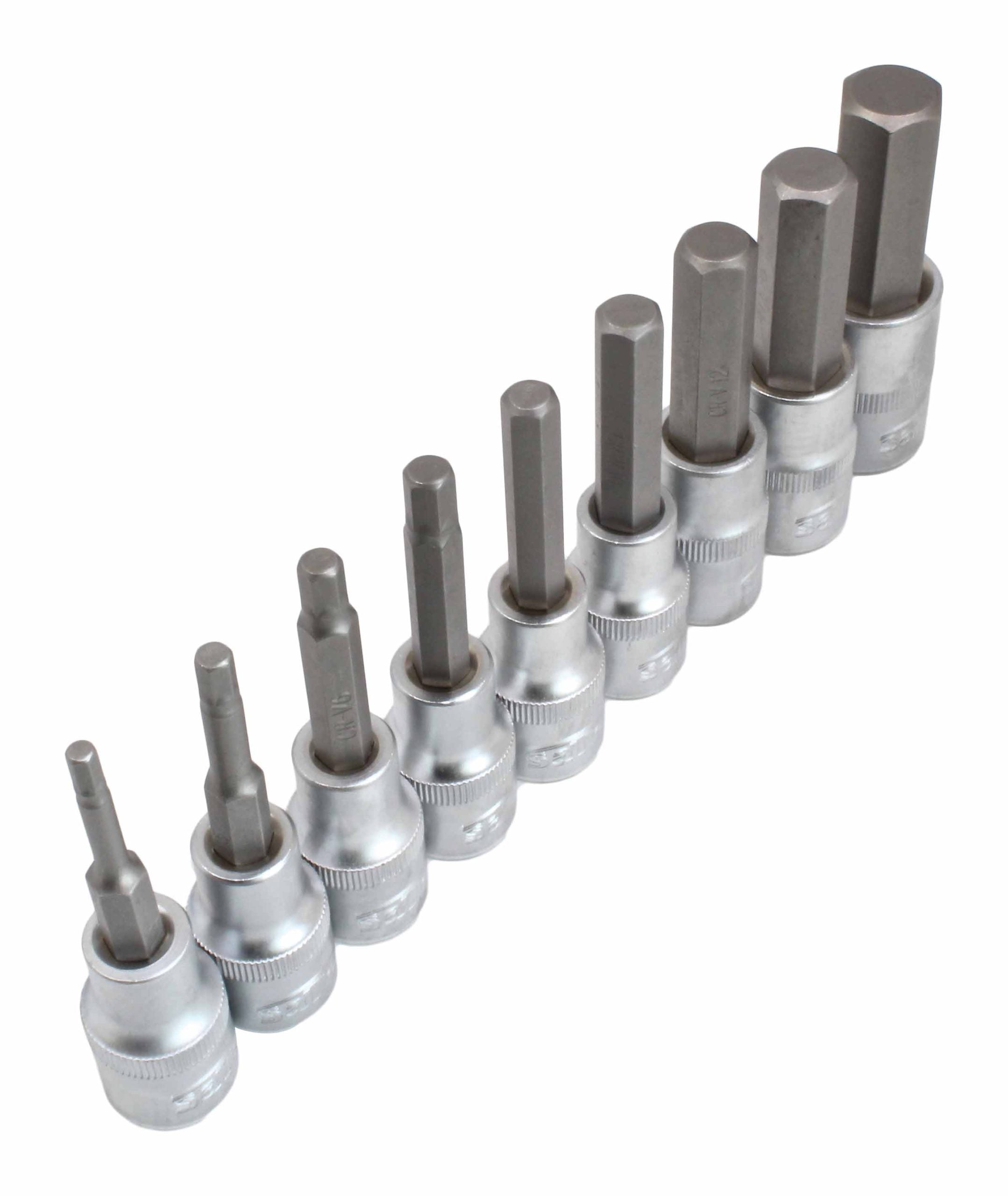 Sada imbus bitových kľúčov 1/2 4-17 mm 80 mm 9 kusov