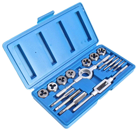 Súprava závitníkov a závitových očiek 16ks M3 - M12