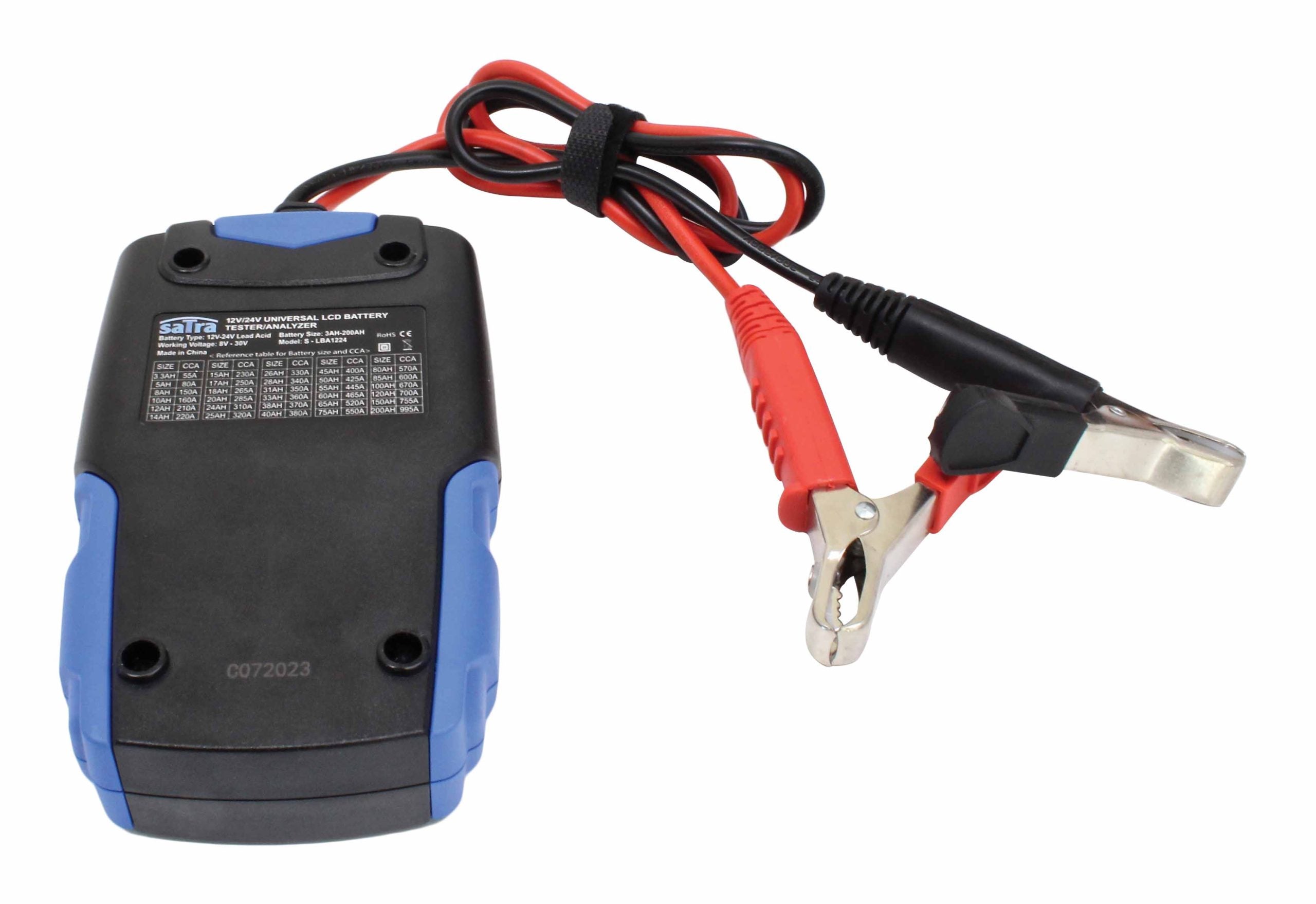 Tester autobatérií s LCD displejom 12 - 24V