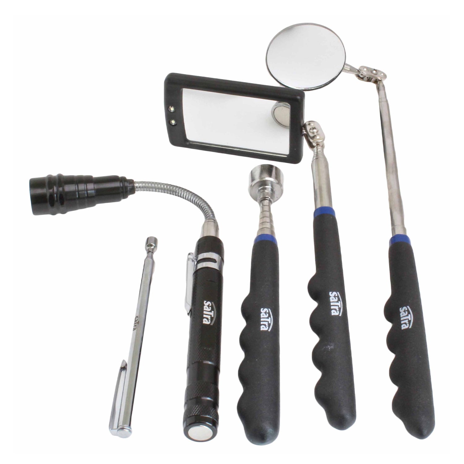 Inšpekčná sada 5ks - magnety, zrkadlá, LED baterka