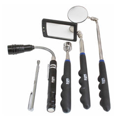 Inšpekčná sada 5ks - magnety, zrkadlá, LED baterka