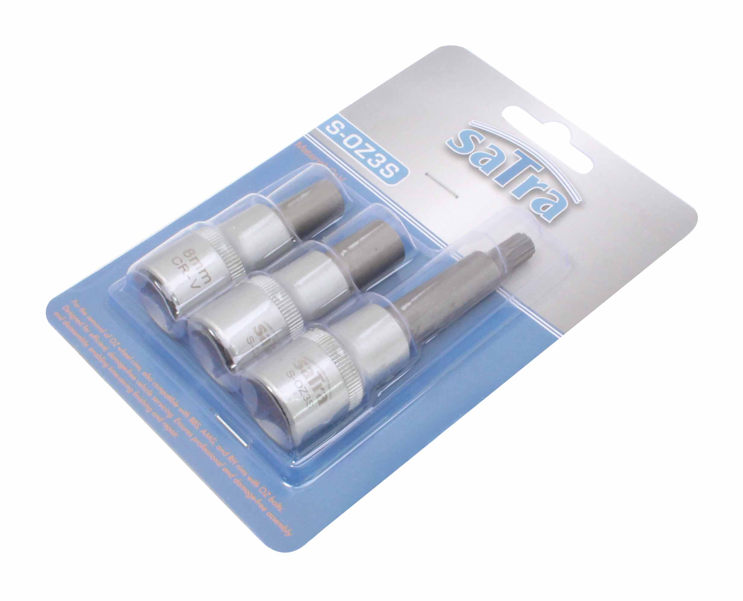 Sada špeciálnych kľúčov na hliníkové disky bbs/amg/rh, 3 kusy