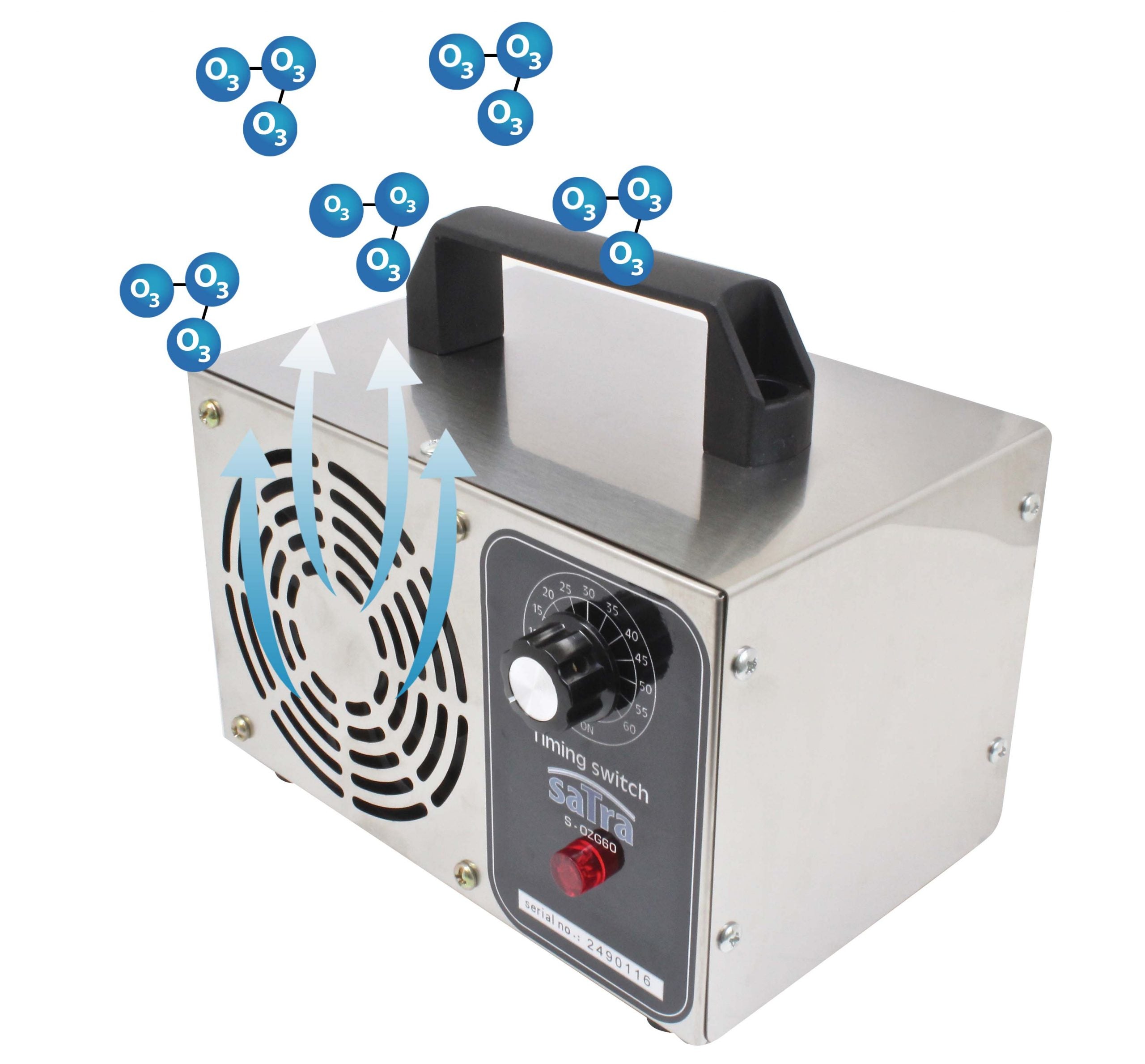 Generátor ozónu 6000mg/h s časovačom Satra
