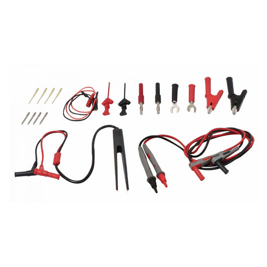 Súprava káblov a príslušenstva pre multimeter 21ks Satra