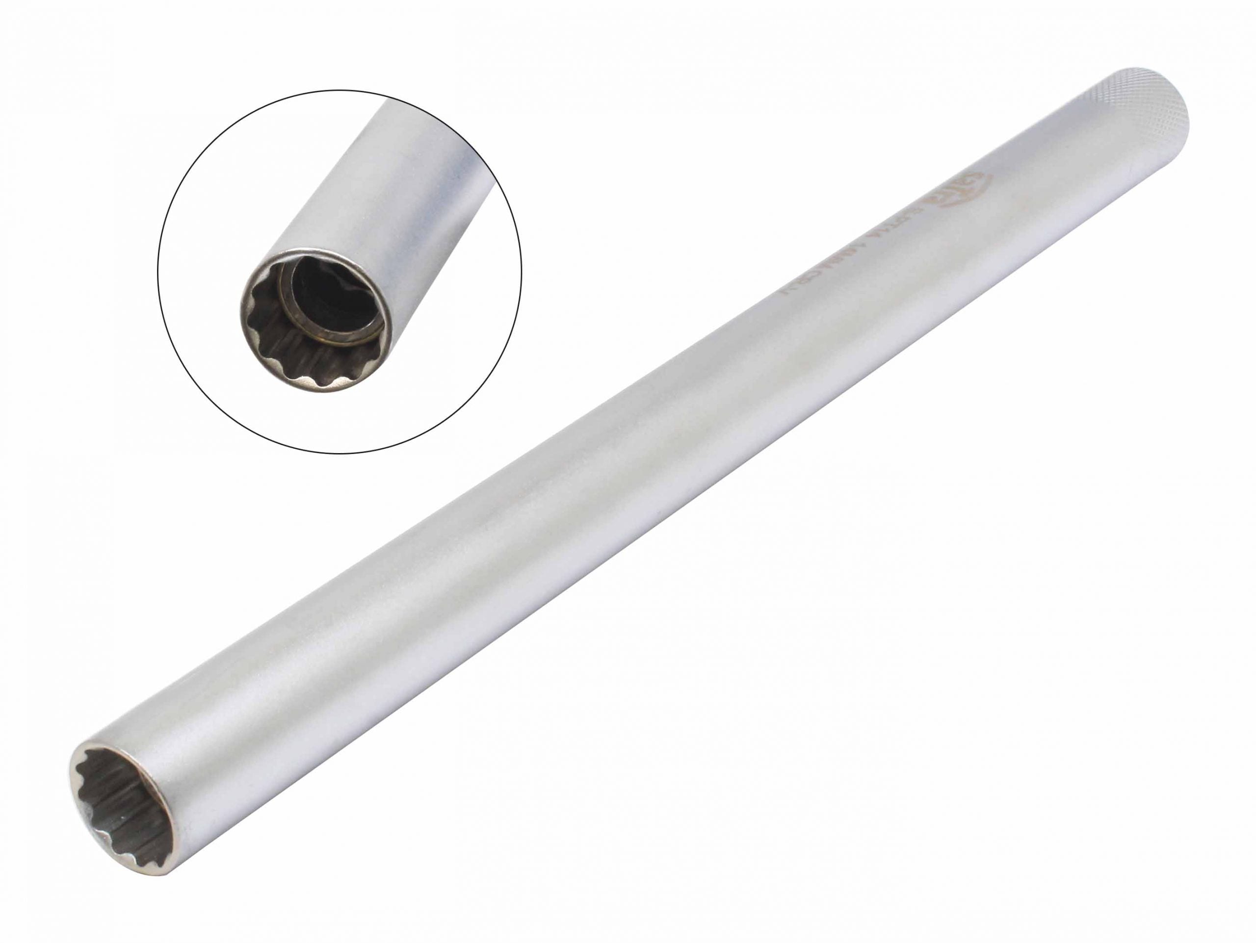 Nástrčná magnetická hlavica - kľúč na sviečky 3/8'' 14mm 250mm