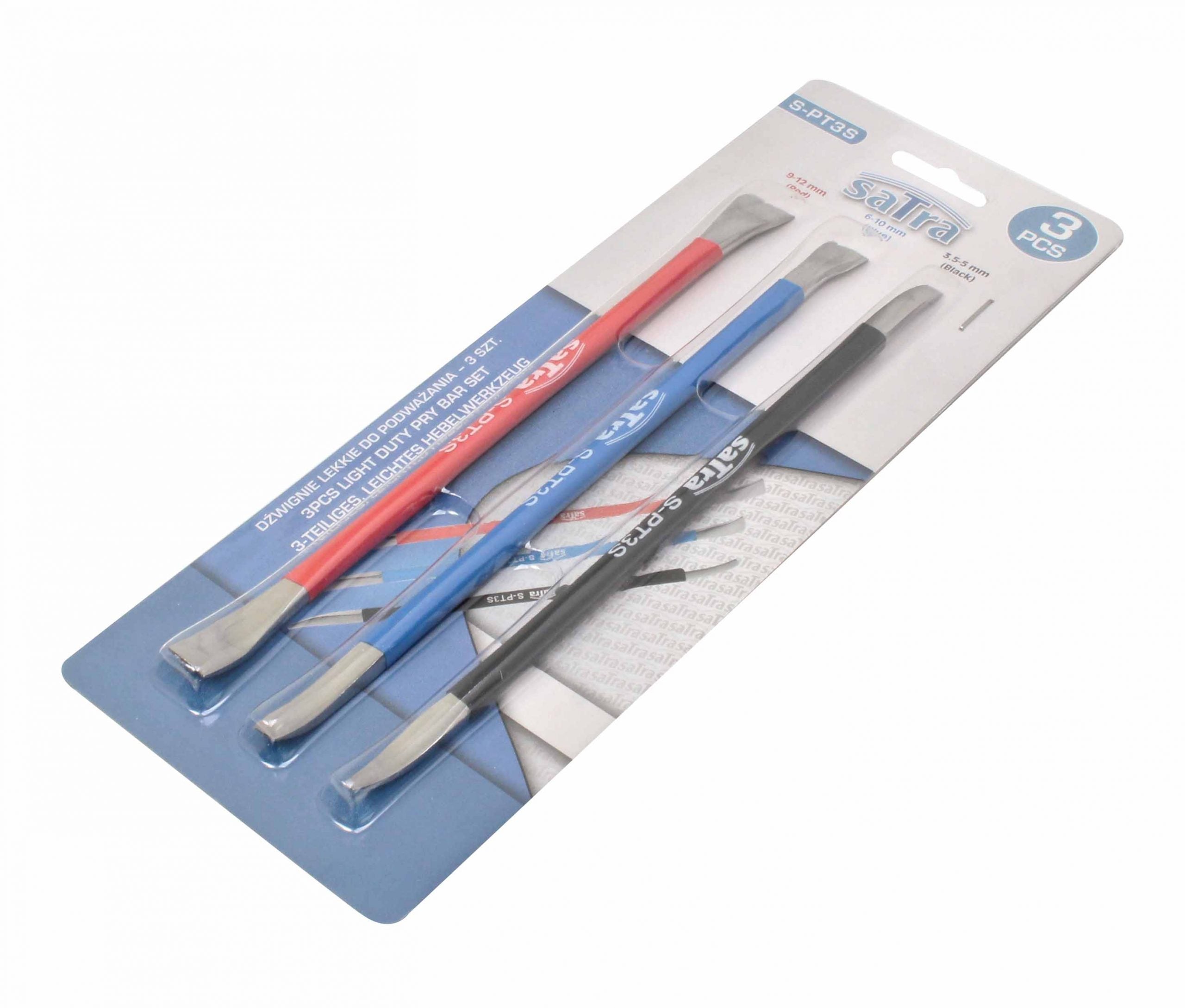 Sada náradia na demontáž čalúnenia z nehrdzavejúcej ocele 3 kusy