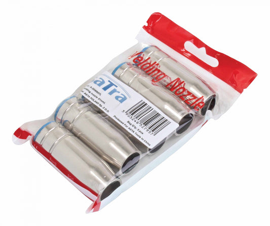 Sada plynových kužeľových dýz MB25 pre MIG/MAG pištole – 5 kusov