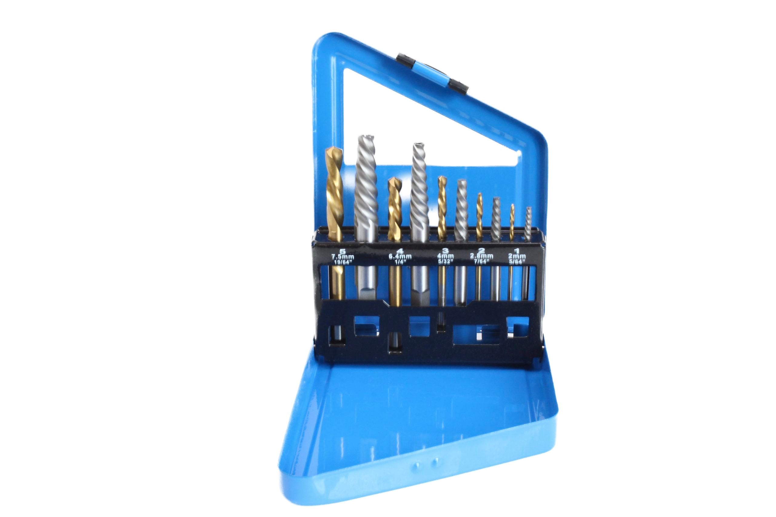 Súprava sťahovákov skrutiek s vrtákmi 10 kusov