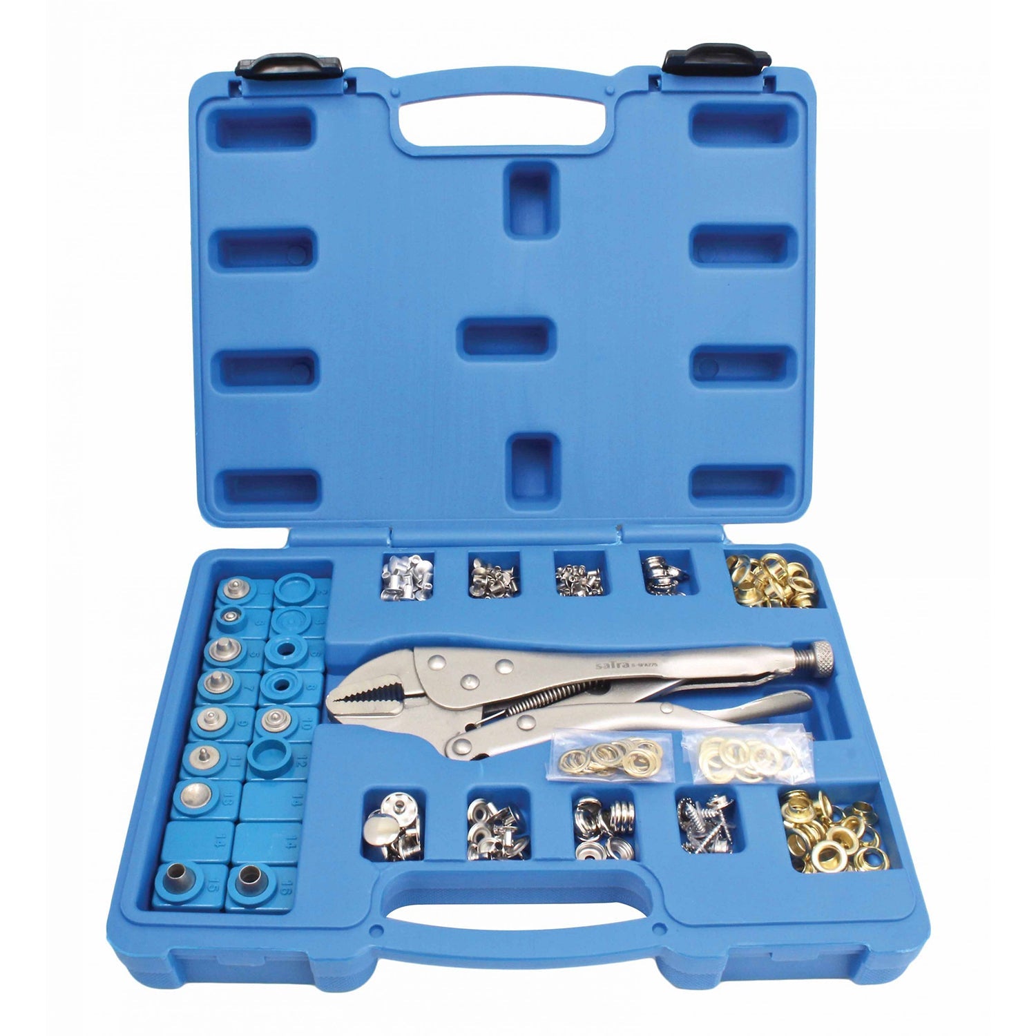 Sada klieští a sponiek 275 kusov satra