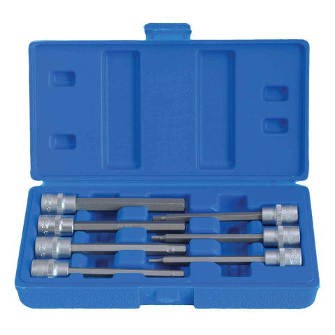 Sada dlhých imbus bitov 3/8'', H3 - H10, 7ks