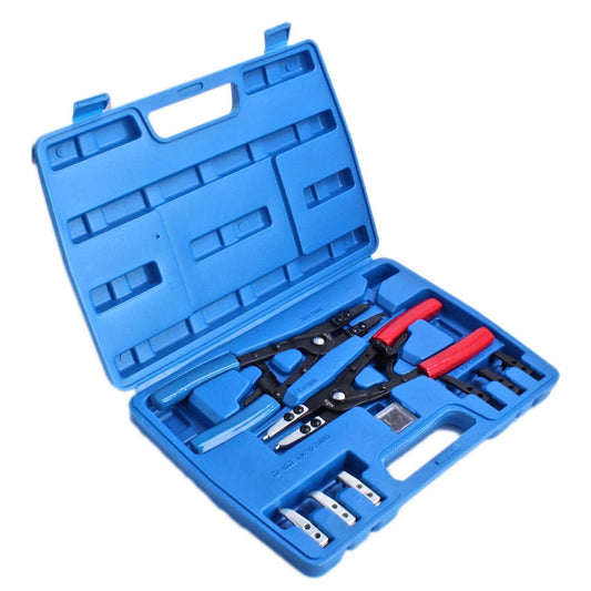 Sada segerových klieští na poistné krúžky- vnútorné a vonkajšie