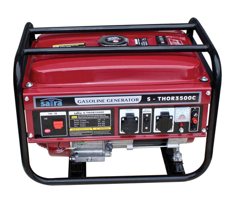 Benzinový generátor - elektrocentrála 3kW 7hp