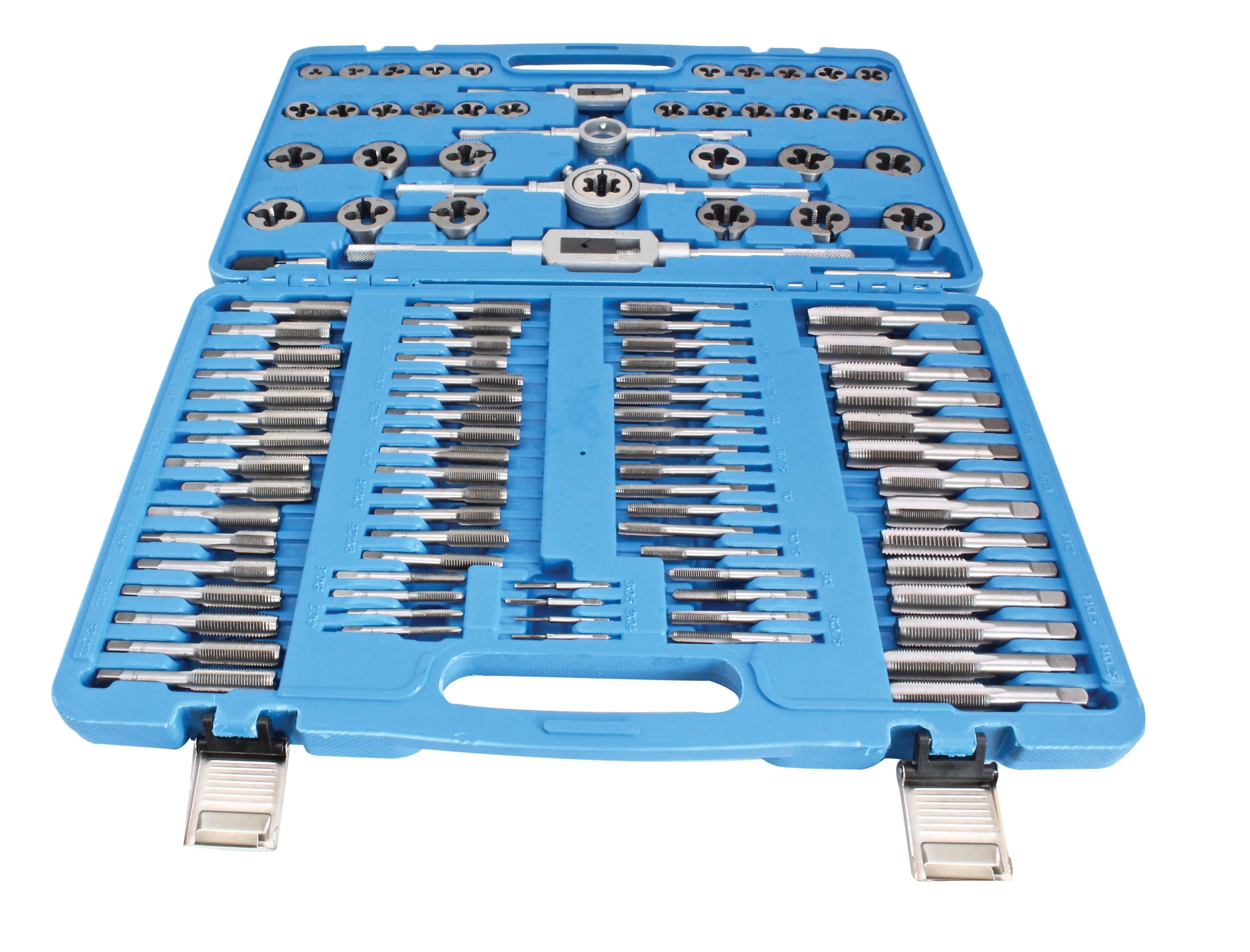 Súprava závitníkov a závitových očiek 110ks M2 - M18