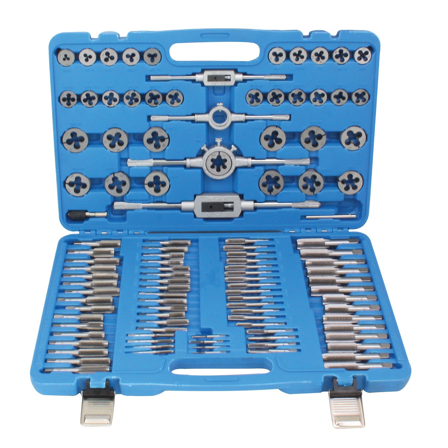 Súprava závitníkov a závitových očiek 110ks M2 - M18