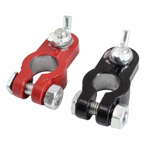 Sada hliníkových svoriek na autobatériu