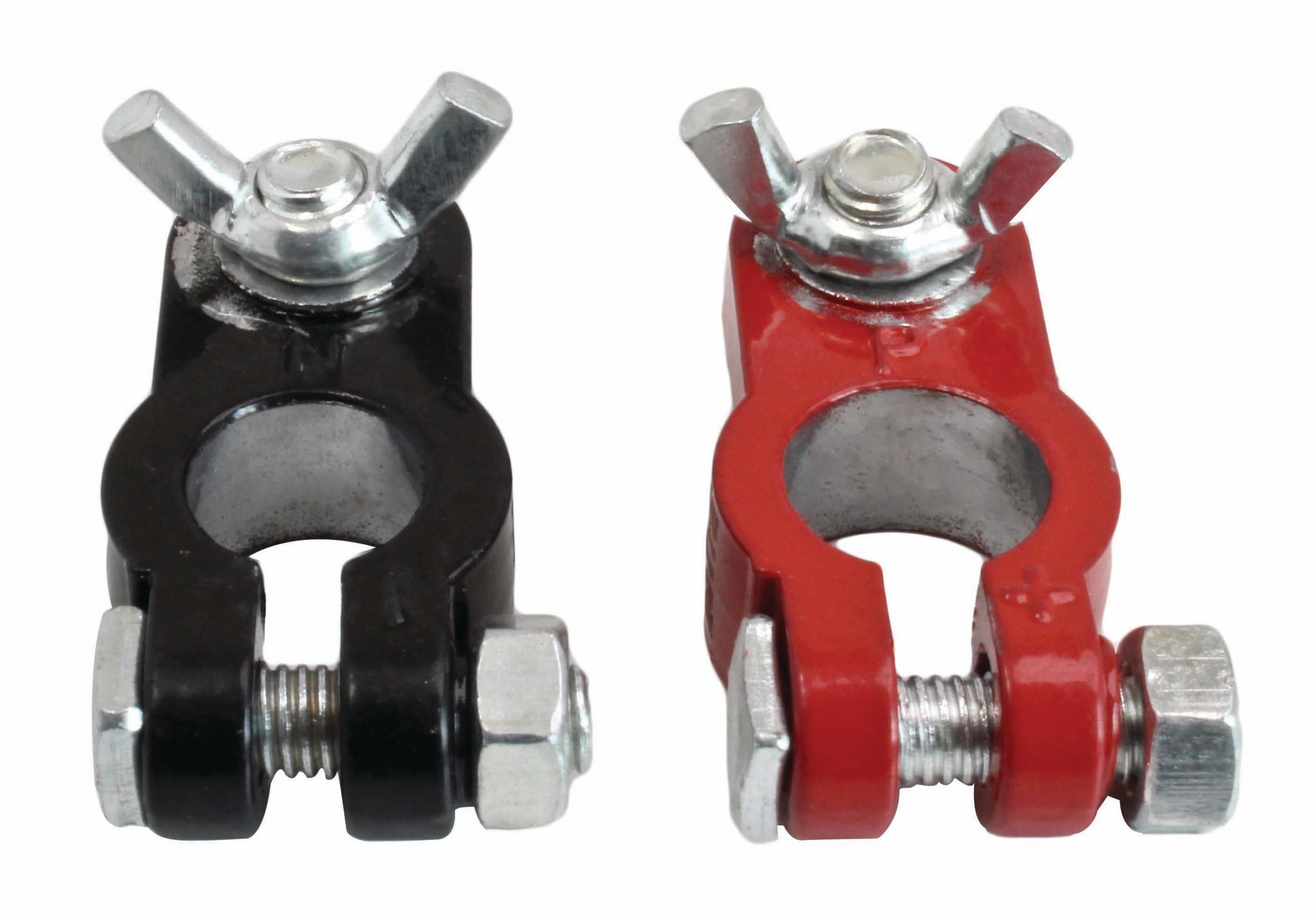 Sada hliníkových svoriek na autobatériu