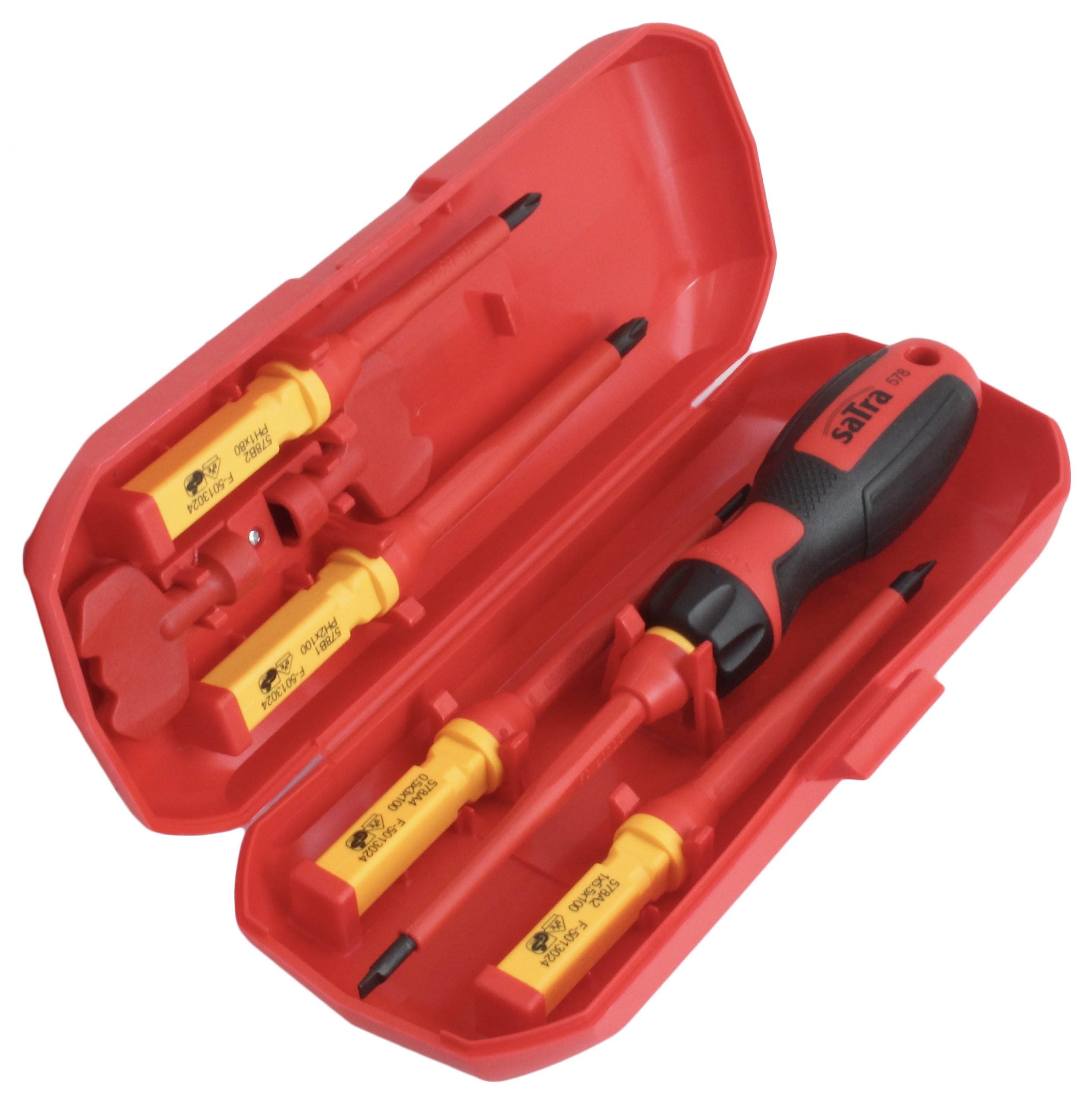 Sada vde elektrikárskych skrutkovačov s vymeniteľnými hrotmi 8 kusov